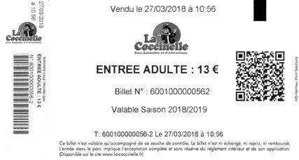 Exemple de billet Webcaisse